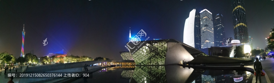 广州歌剧院夜景