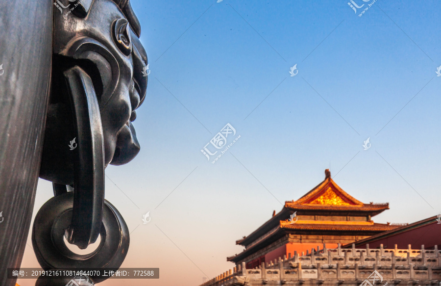 北京故宫古建筑风景