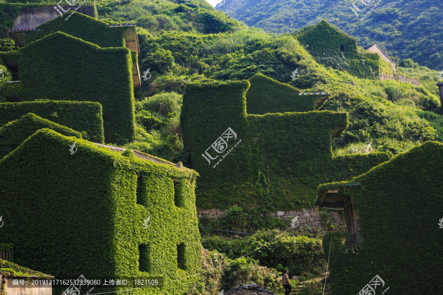 浙江舟山嵊泗岛无人村美景