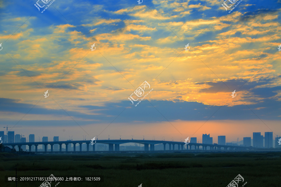 宁波北仑梅山保税区梅山大桥美景