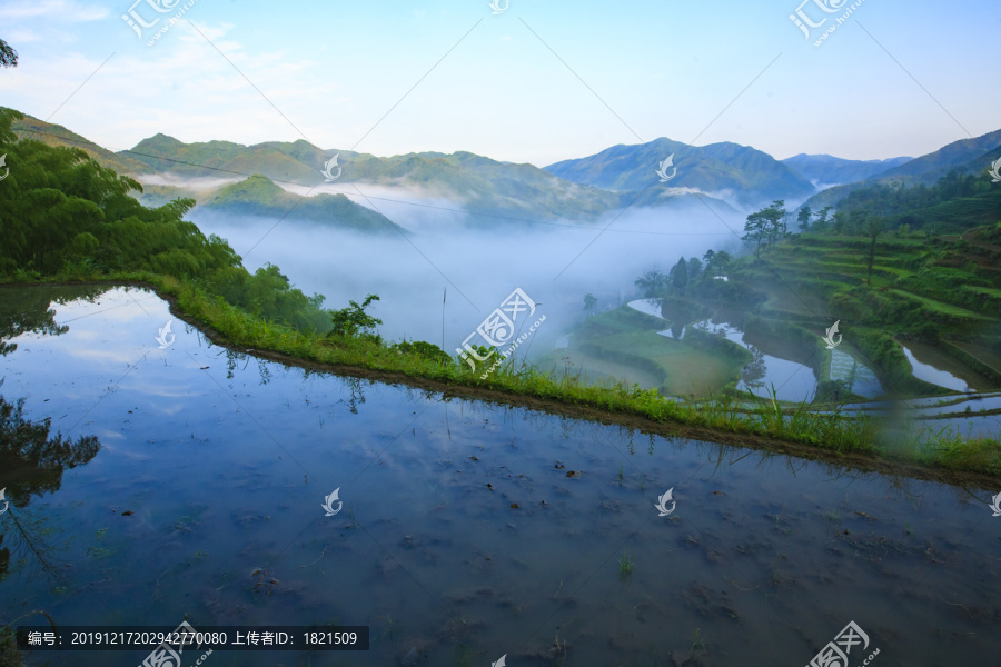 宁波宁海县黄坛县双峰国家森林公园美景