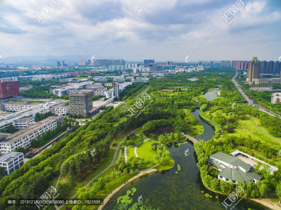 宁波鄞州院士公园美景