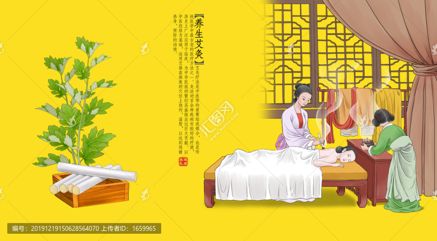 古代艾灸