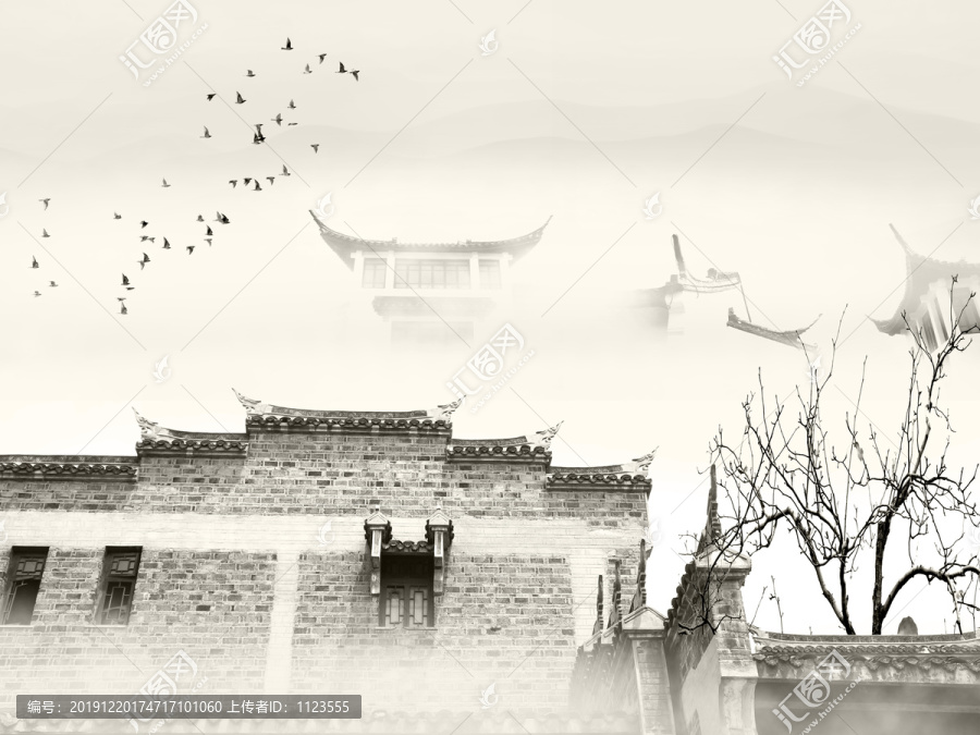 水墨農(nóng)村