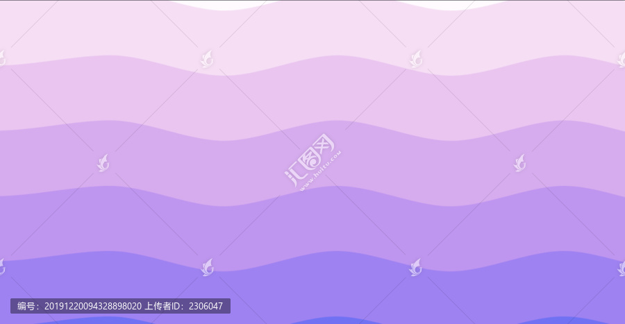 藍紫色夢幻波紋