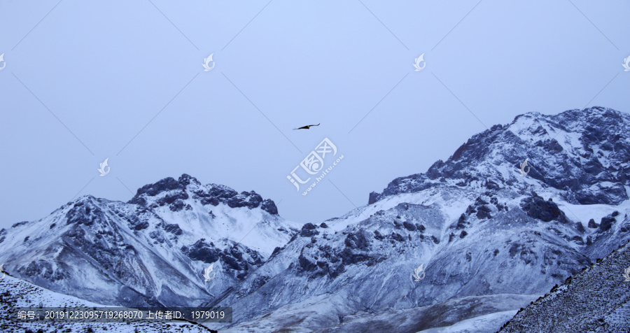 青藏高原雪山