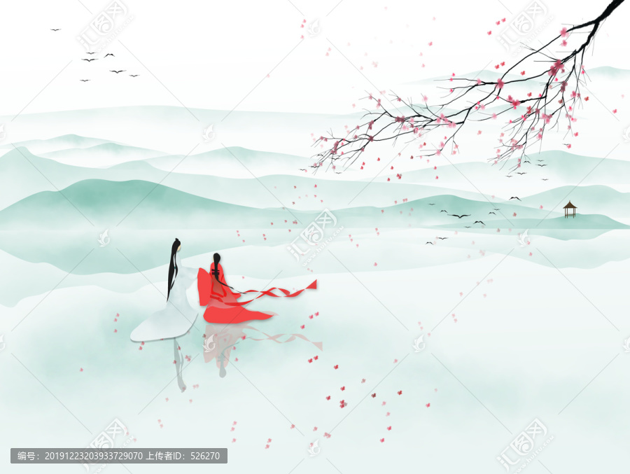 古風(fēng)山水畫