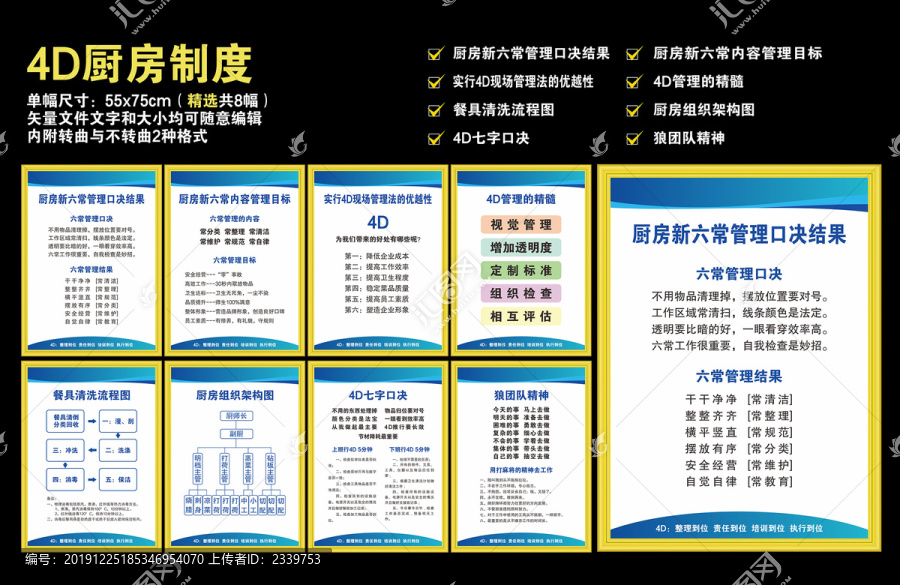 4D廚房制度
