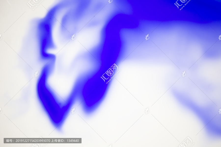 高清蓝色水墨纹理素材