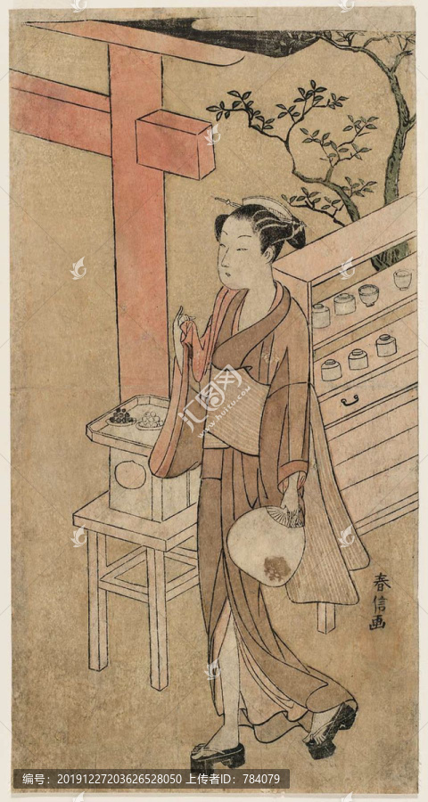 鈴木春信日本神話中的女英雄