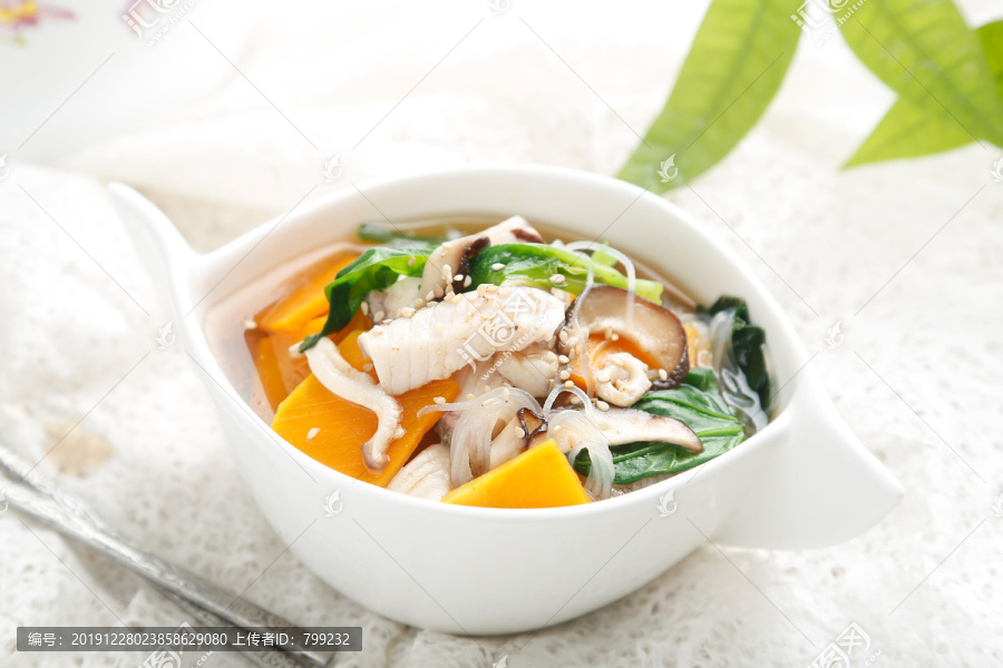 亚式菠菜鱼丝汤