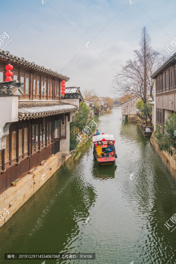 中国无锡荡口古镇古建筑旅游景点