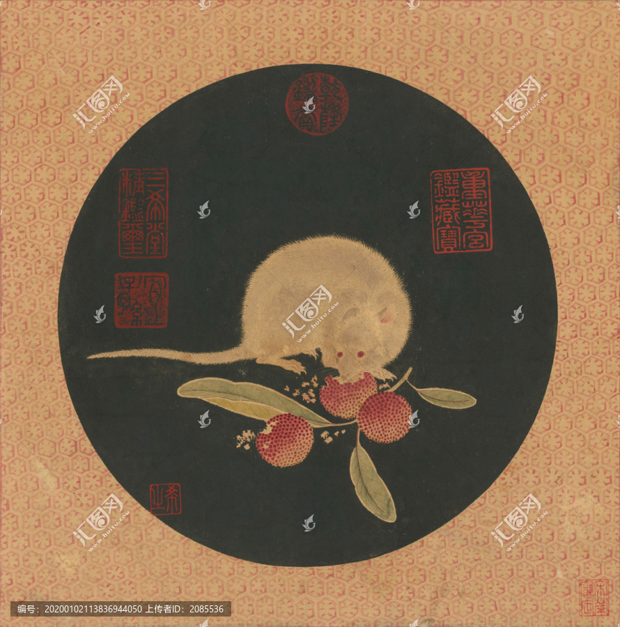 朱瞻基菖蒲鼠荔圖