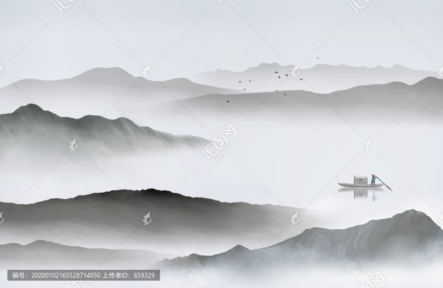 水墨山水