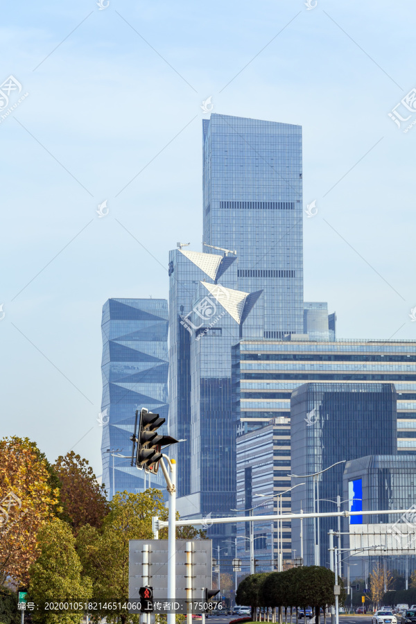 南京城市建筑风光