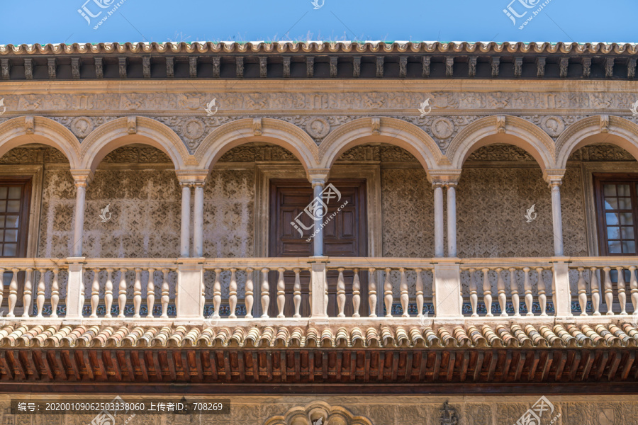 西班牙塞维利亚王宫阿拉伯建筑