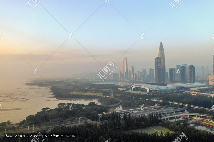 深圳湾全景