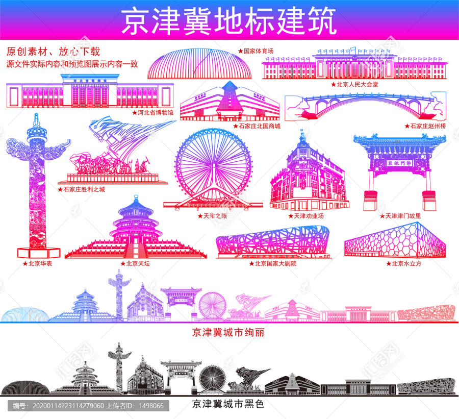 京津冀地標建筑