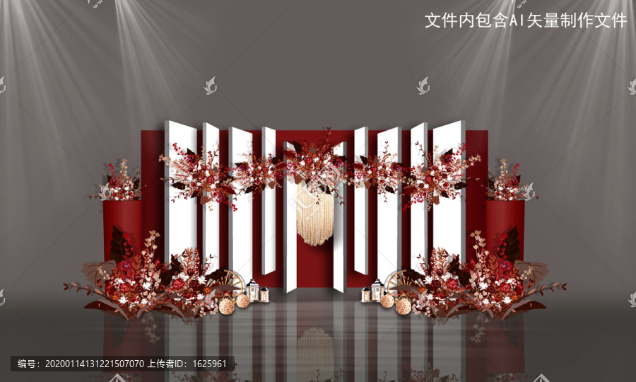 紅白色婚禮