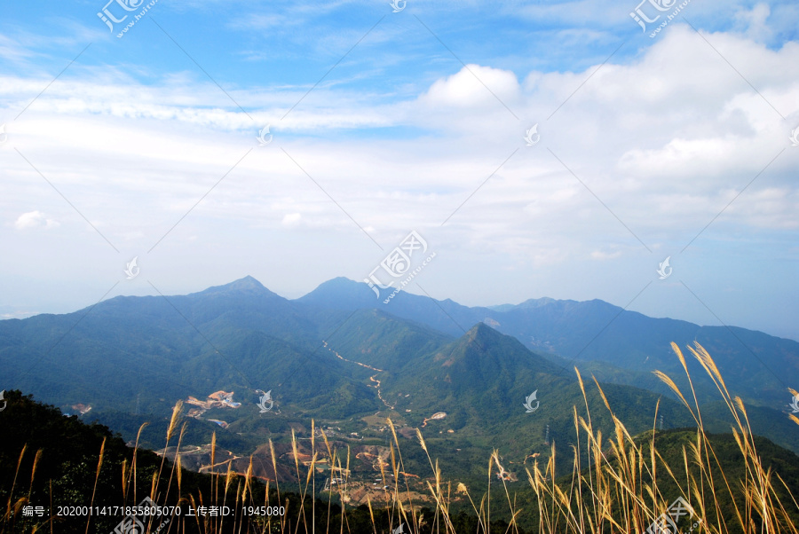 大山天空