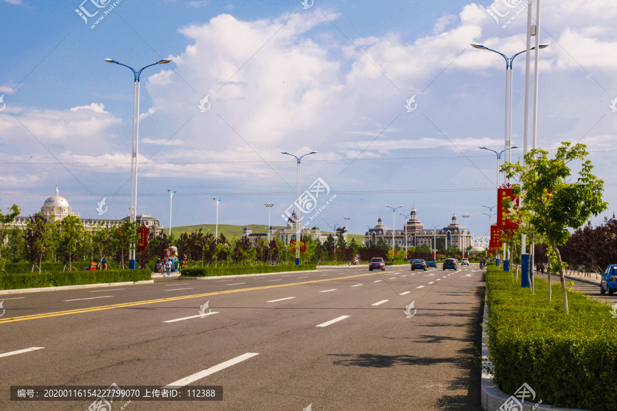 满洲里街景街道