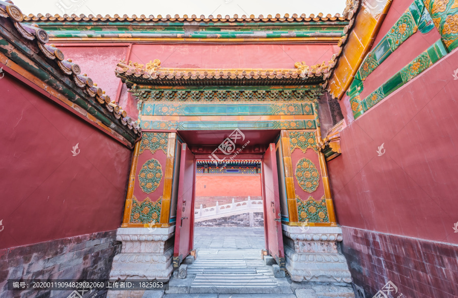 北京故宫博物馆建筑风光