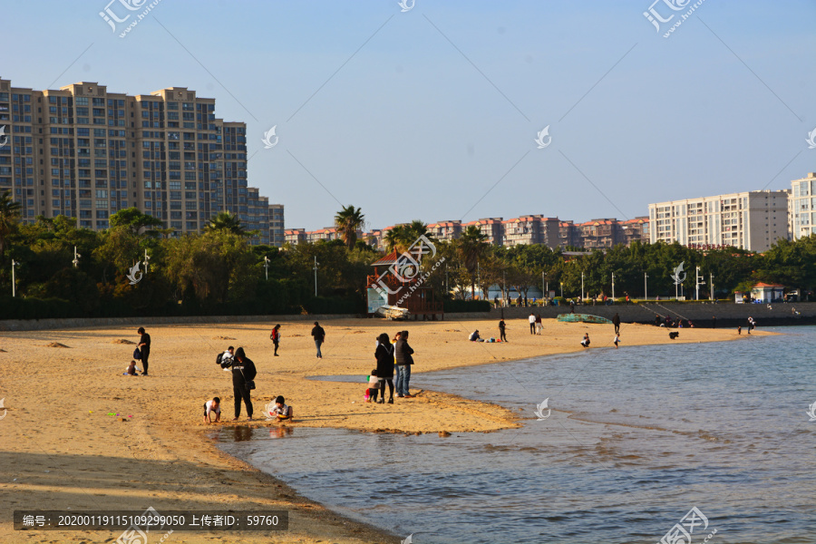 厦门五缘湾海滩