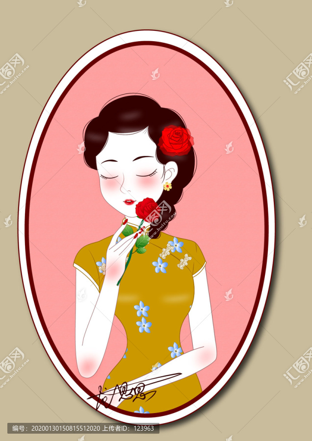 旗袍美人