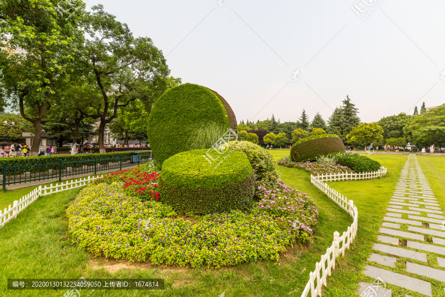 花坛绿植景观