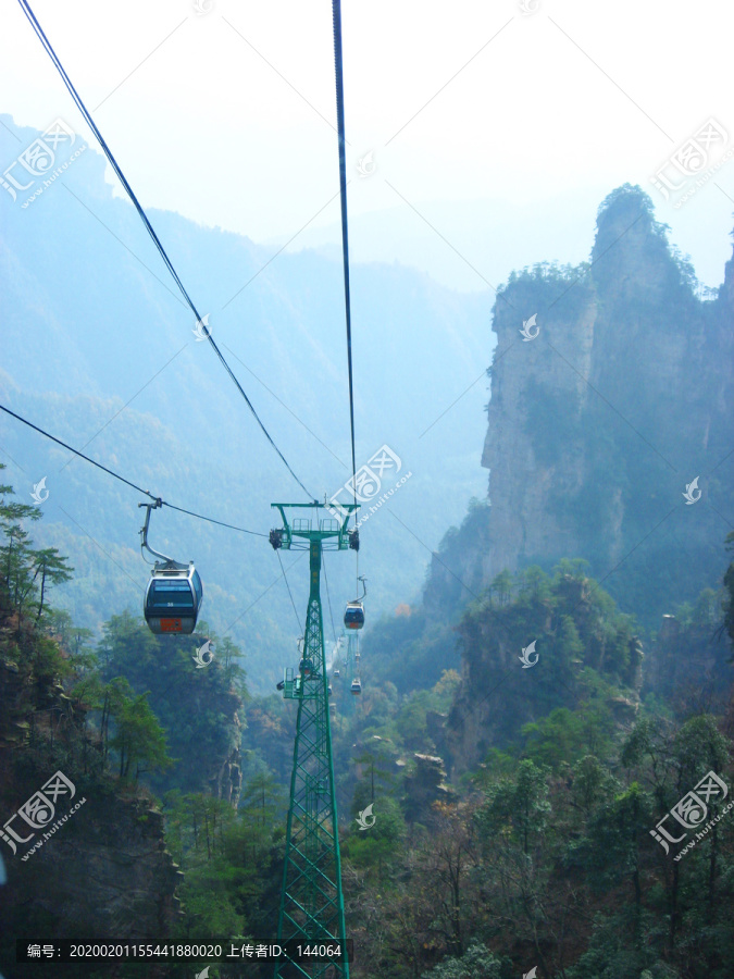 湖南湘西张家界黄石寨天子山风景