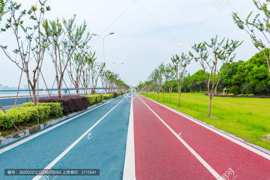 杭州滨江最美跑道塑胶跑道