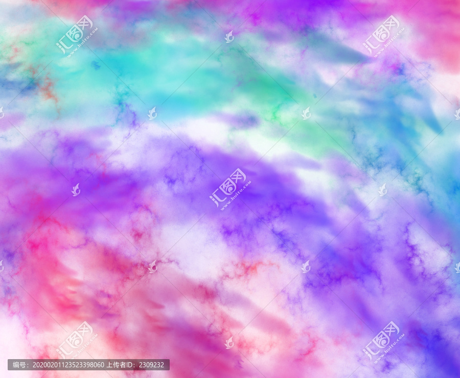 黃綠色水彩背景