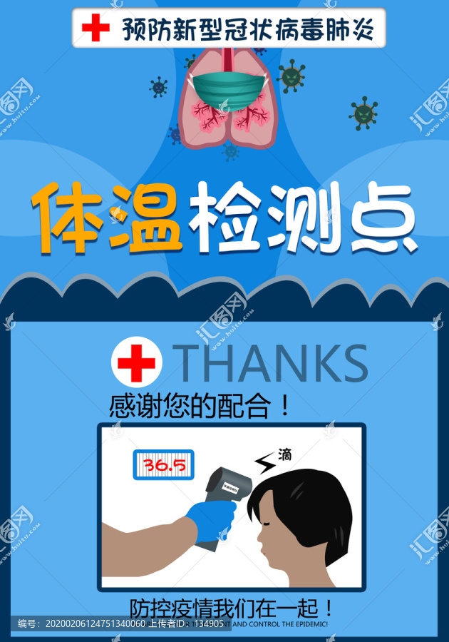 體溫檢測點