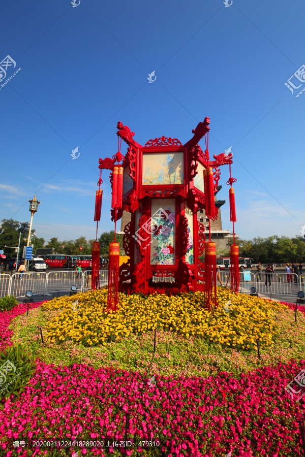 北京大栅栏花坛