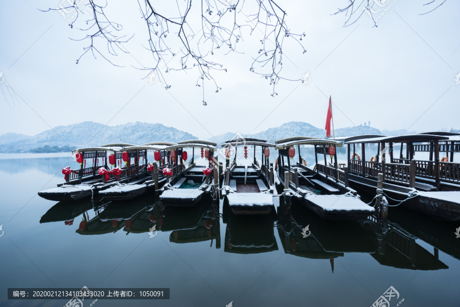 杭州湘湖雪景