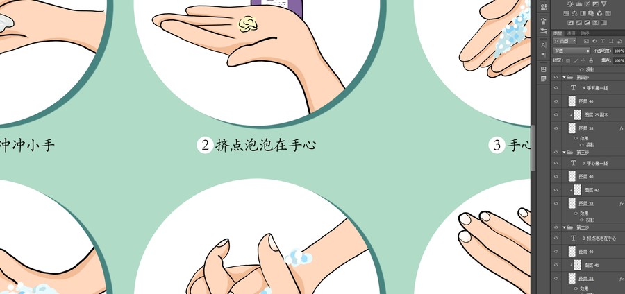 預防冠狀病毒如何正確洗手