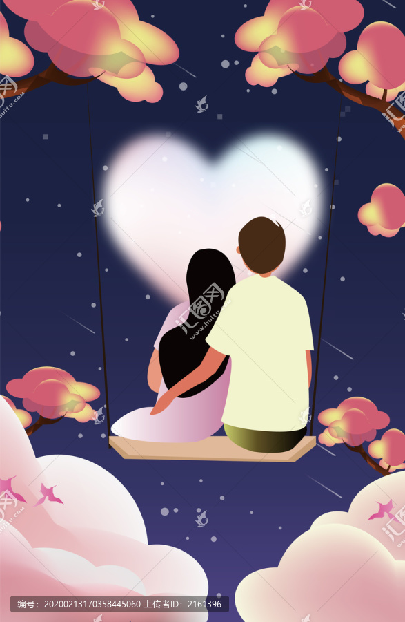 春天節(jié)氣矢量唯美插畫