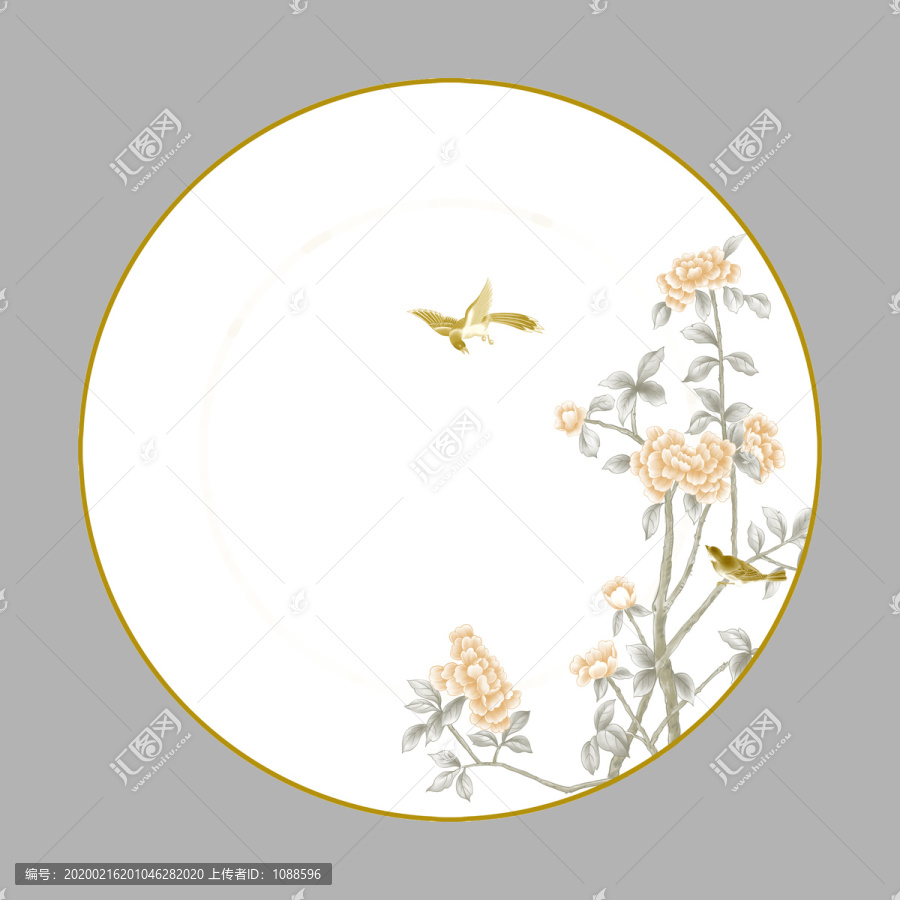 中式花鳥圖