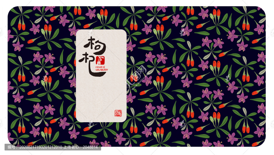 枸杞插圖