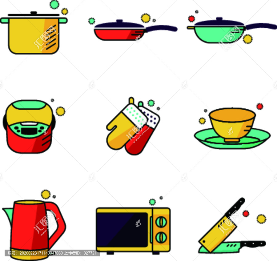 廚房用品圖標(biāo)