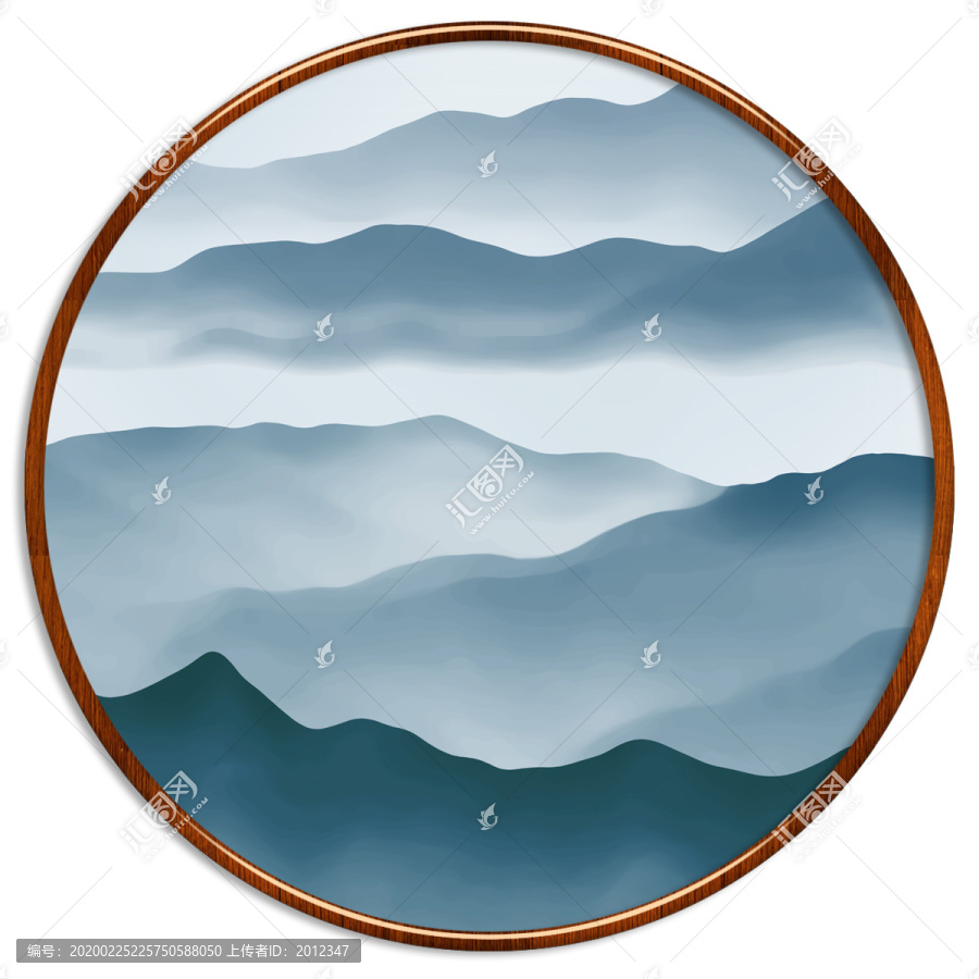 意境水墨山水