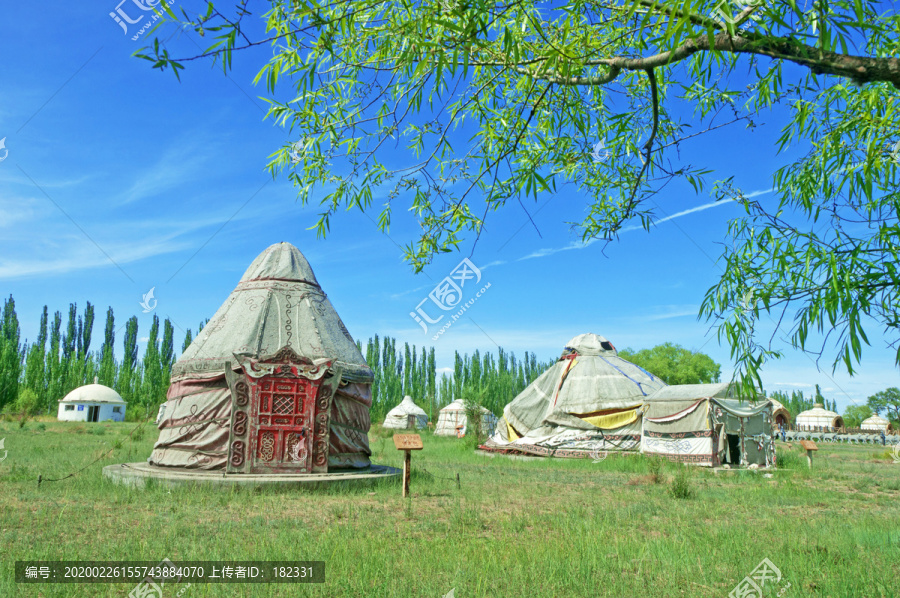 蒙古部落风情建筑