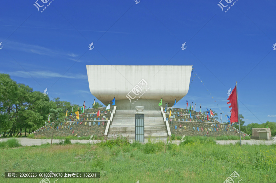 成吉思汗纪念馆建筑景观