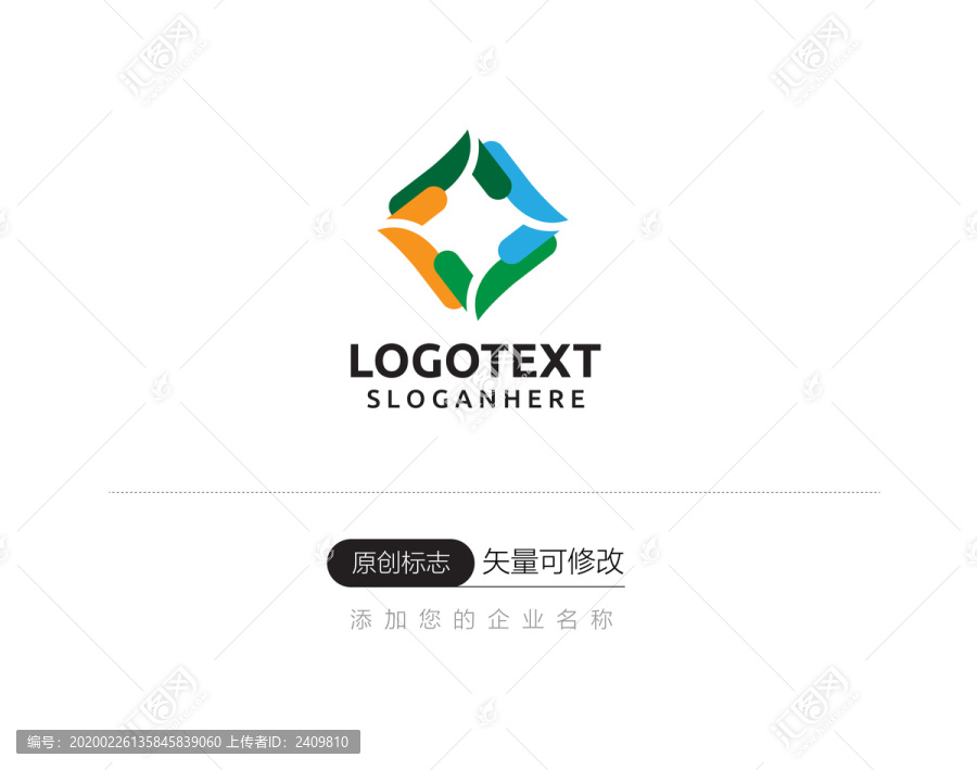 T字母科技logo设计