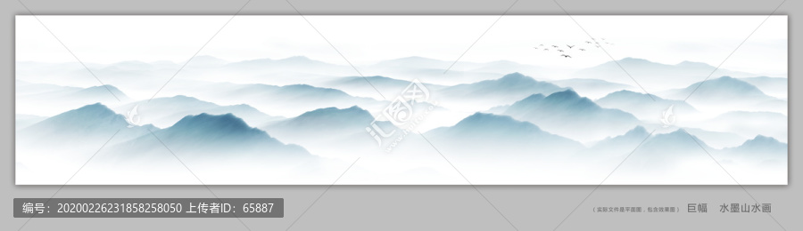 巨幅山水畫(huà)