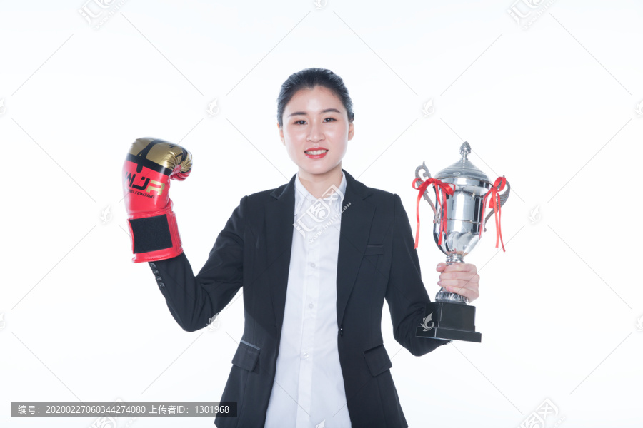 女拳击选手高清摄影图片