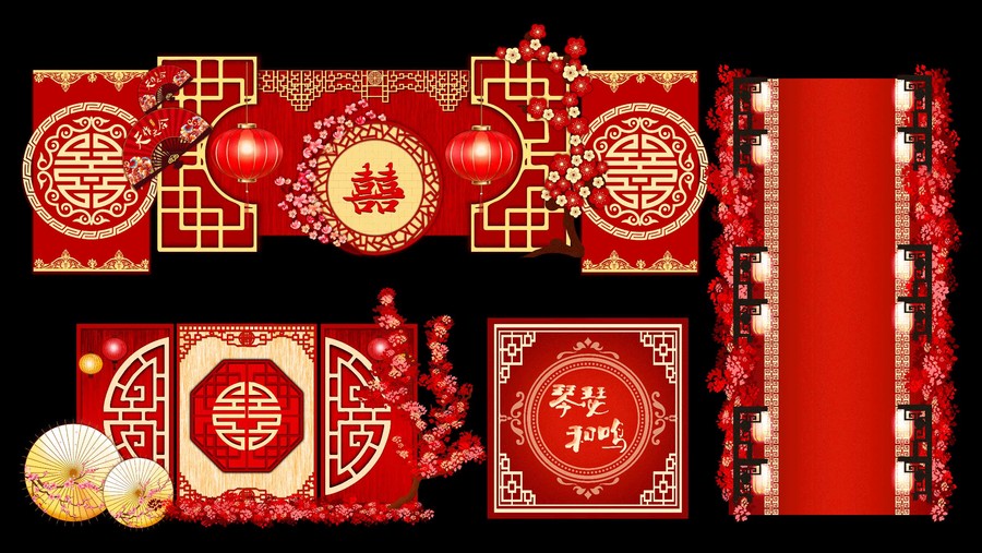 中式婚禮中國(guó)風(fēng)婚禮