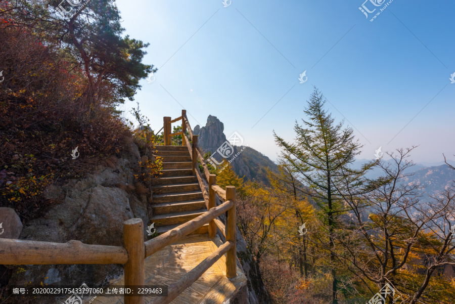 青岛崂山步行栈道