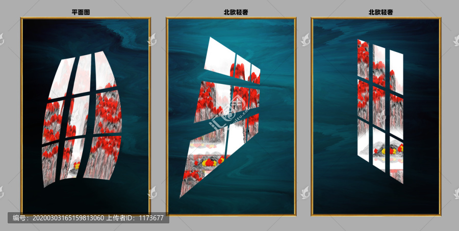 新中式裝飾畫