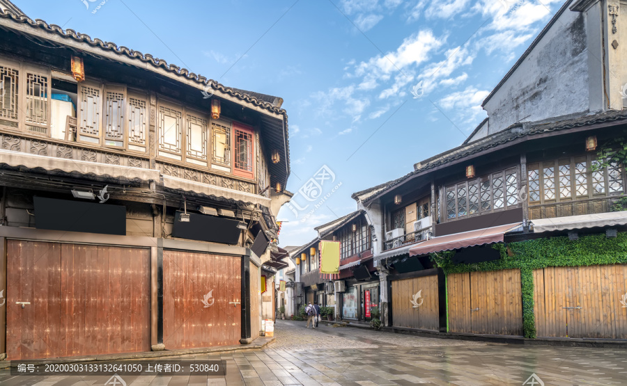 杭州历史文化街老建筑